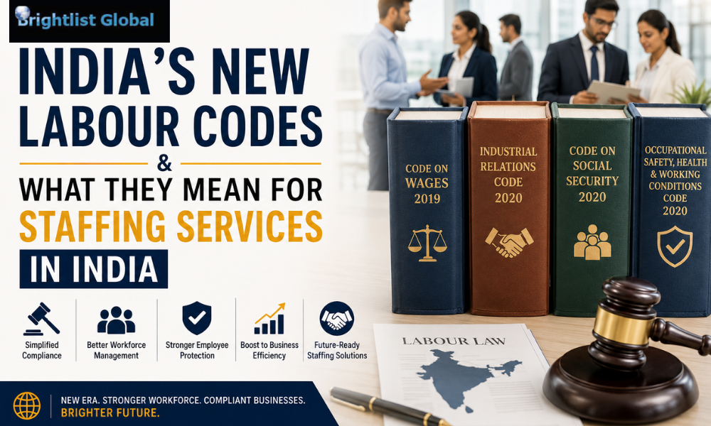 India's New Labour Codes & What They Mean for Staffing Services in India | Brightlist Global