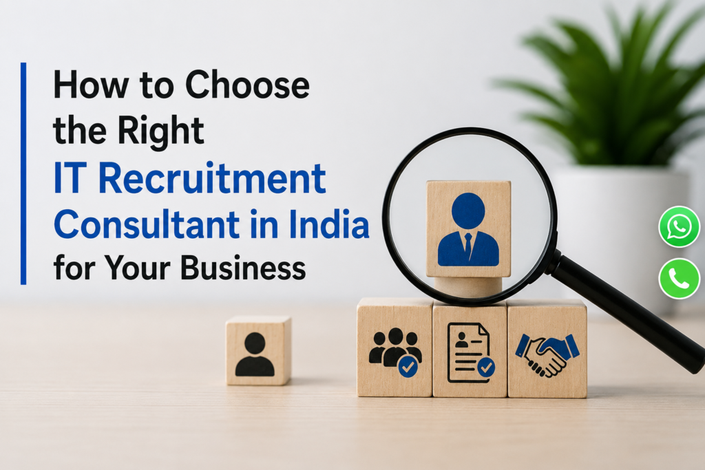 How to Choose the Right IT Recruitment Consultant in India for Your Business