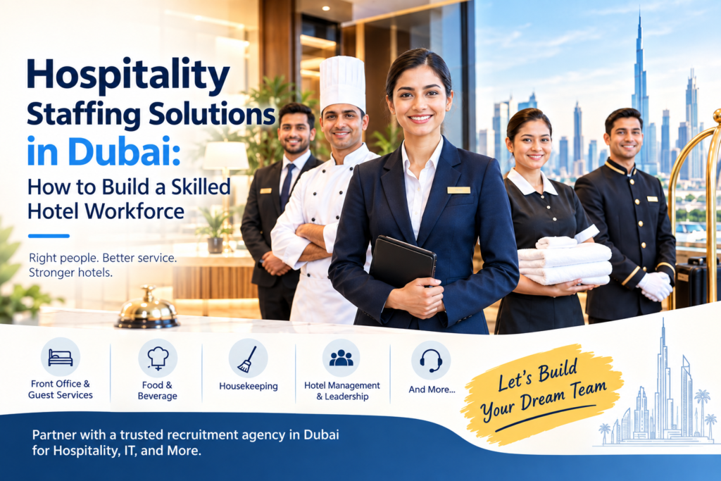 Hospitality Staffing Solutions in Dubai: How to Build a Skilled Hotel Workforce