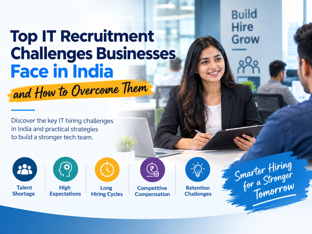 Top IT Recruitment Challenges Businesses Face in India and How to Overcome Them