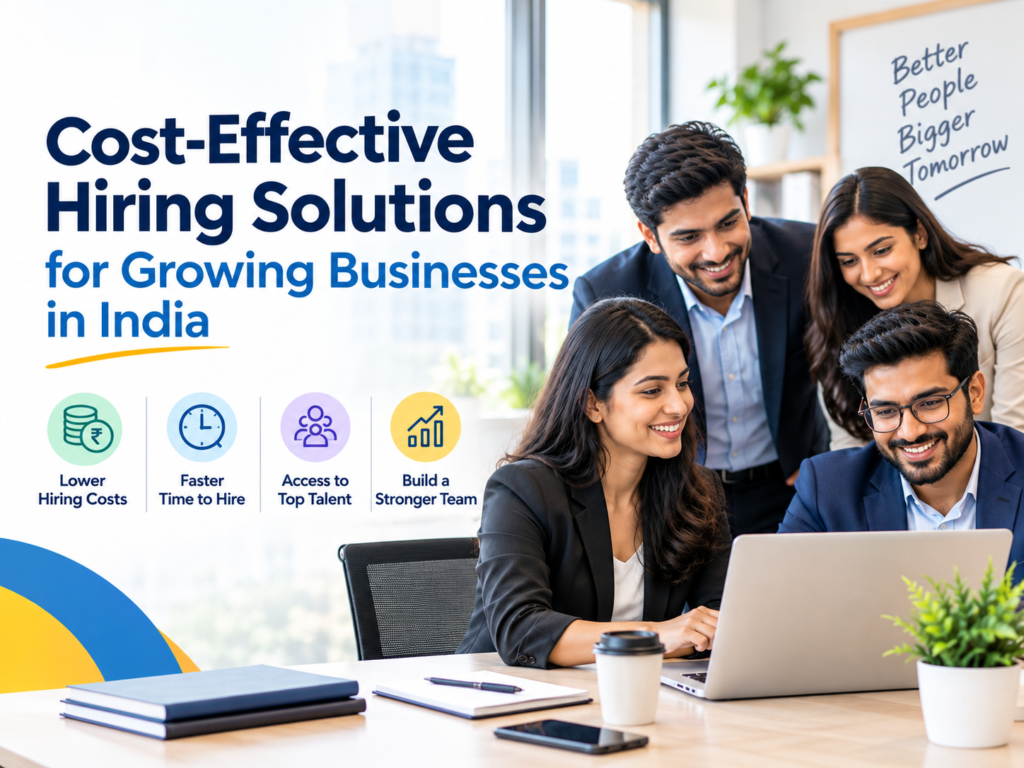Cost-Effective Hiring Solutions for Growing Businesses in India